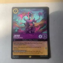 Disney Lorcana TCG - Jafar Striking Illusionist 42/204 - Non-Foil Legendary - Image 1