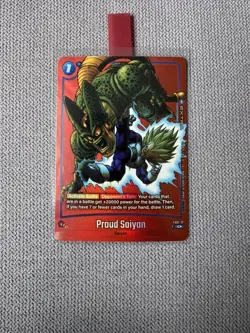 Dragon Ball Fusion World Card Proud Saiyan FS07 - 012 C★ Promo ENG - Image 1