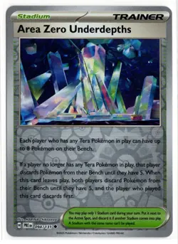 Pokemon Prismatic Evolutions Reverse Holo 094/131 Area Zero Underdepths - Image 1