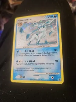 Pokemon TCG Glaceon Holo Rare Card 20/100 Majestic Dawn LP - Image 1