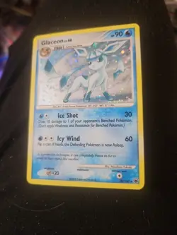 Pokemon TCG Glaceon Holo Rare Card 20/100 Majestic Dawn LP - Image 2