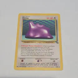 Pokemon Ditto Fossil Rare Wizards 18/62 Unlimited English Regular - Image 3