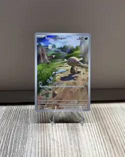Paldean Wooper 102/094 Illustration Rare Phantasmal Flames Pokemon IR - Image 1
