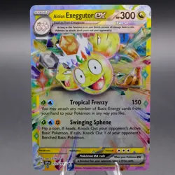 Alolan Exeggutor ex - 133/191 Double Rare SV08: Surging Sparks Pokemon TCG NM - Image 1