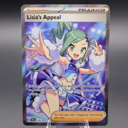 Lisia's Appeal 234/191 Ultra Rare SV08: Surging Sparks Pokemon TCG NM - Image 1