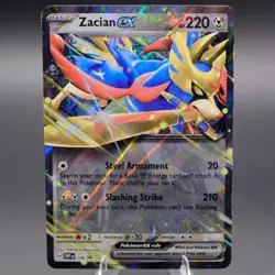 Zacian ex - 198 Promo SV: Scarlet & Violet Promo Cards Pokemon TCG NM - Image 1