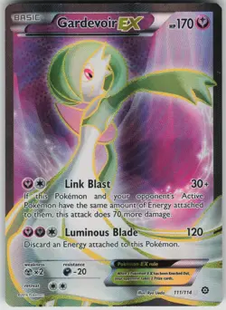 Pokemon TCG Gardevoir EX (Full Art) Ultra Rare XY - Steam Siege 111/114 - Image 1