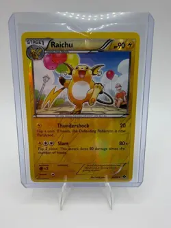 Pokemon Card Raichu Next Destinies Reverse Holo Uncommon 40/99 Near Mint - Image 1