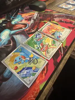Pokemon TCG First Partner Illustration Gen 1 Kanto Starters Set Mint/Near Mint - Image 1