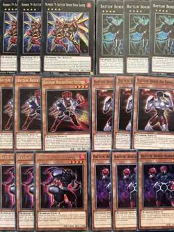 YuGiOh Budget Battlin' Boxer XYZ Main + Extra Deck Bundle - Image 2