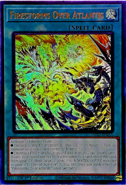 Yugioh - Firestorms Over Atlantis - MP25-EN255 - Ultra Rare - NM/M - Image 1