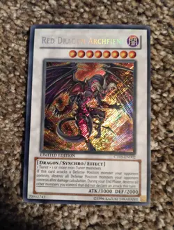 Yugioh Red Dragon Archfiend CT05-EN002 Secret Rare Limited Edition MP - Image 1