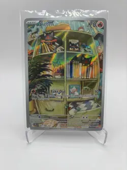 Litten Pokemon TCG Temporal Forces 167/162 Card - Image 1