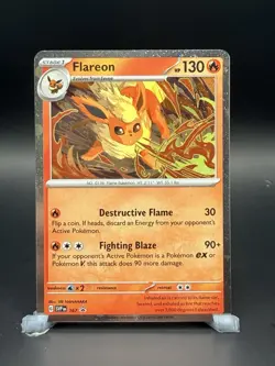 Flareon - 167 (Cosmos Holo) 167 Sv: Scarlet & Violet Promo Cards Holo - Image 1