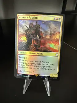 Armory Paladin #93 (Foil) (NM) Fallout PIP Magic MTG - Image 1