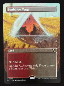 1x MTG Sunbillow Verge (Borderless) - Aetherdrift (DFT) #373 - Magic - Image 3