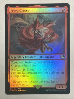 Freya Crescent Final Fantasy Foil - Image 1
