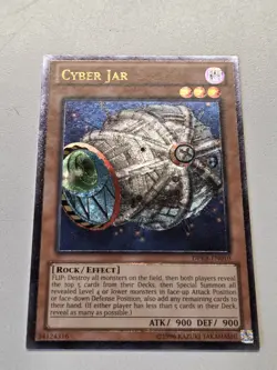 Cyber Jar DPKB-EN010 Ultimate Rare Yugioh Duelist Pack Kaiba UTR Unlimited NM/M - Image 1