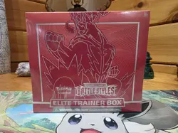 Pokemon TCG Sword & Shield Battle Styles ETB Red New/Damaged Seal (see pics) - Image 1