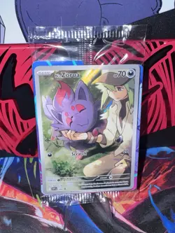 N's Zorua SVP189 Journey Toegther Sealed Promo Pokemon - Image 1