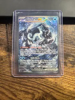 Pokemon Paldea Evolved Chien-Pao EX Full Art 261/193 Special Illustration Rare - Image 1