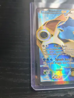Pokemon TCG Blastoise EX Full Art Holo Ultra Rare XY 142/146 English - Image 2