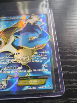 Pokemon TCG Blastoise EX Full Art Holo Ultra Rare XY 142/146 English - Image 3