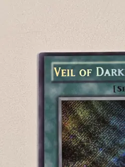 Veil of Darkness GLAS-EN088 Secret Rare 1st Edition Gladiators Assault Yugioh NM - Image 3