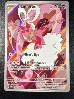 Enamorus 180/167 Pokemon Scarlet & Violet Twilight Masquerade Illustration Rare - Image 1