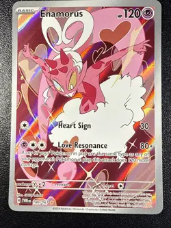 Enamorus 180/167 Pokemon Scarlet & Violet Twilight Masquerade Illustration Rare - Image 3