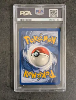 PSA 9 MINT 1999 BASE SET POKEMON WARTORTLE #42 42/102 WOTC TCG GRADED - Image 2