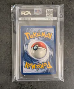 PSA 9 MINT 1999 BASE SET POKEMON WARTORTLE #42 42/102 WOTC TCG GRADED - Image 4