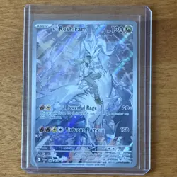 Pokemon N's Reshiram 167/159 SV09 Journey Together Illustration Rare Holo - Image 1