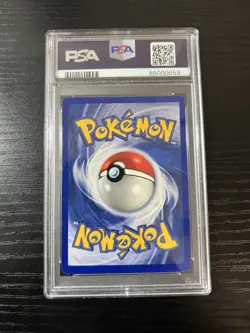 GUST OF WIND 1999 POKEMON TRAINER BASE 1ST EDITION COMMON 93/102 PSA 8 - Image 2