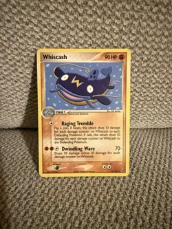 Whiscash 28/107 - Rare Deoxys LP - Pokemon TCG - Image 1