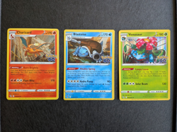 Pokemon GO Set Charizard 010/078 Venusaur 003/078 Blastoise 017/078 Bundle NM - Image 1