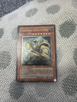 Yugioh Yellow Baboon Archer of Forest SOVR-EN084 Ultimate Rare - Image 1
