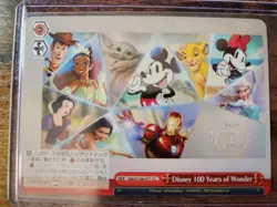 2023 Weiss Schwarz 100 Years of Wonder Dds/S104-077 Disney 100 CC - Japanese - Image 1