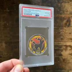 PSA 10 Umbreon 2023 Noodle Sapporo Sticker Collection Rare Japanese Pokemon Card - Image 1