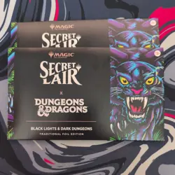 MTG Secret Lair x Dungeons & Dragons: Black Lights & Dark Dungeons FOIL | 2026 - Image 1