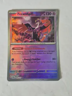 Fezandipiti (Poke Ball Pattern) 045/131 Holo SV: Prismatic Evolutions Pokemon NM - Image 1