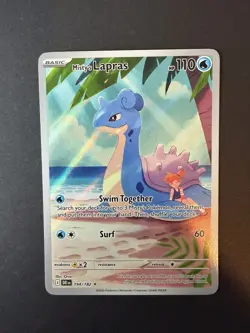 Misty's Lapras 194/182 - Pokemon Destined Rivals - Illustration Rare (NM) - Image 1