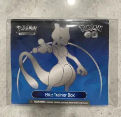 TCG Pokemon GO Elite Trainer Box ETB New Factory Sealed *Small Tear* See Pic - Image 1
