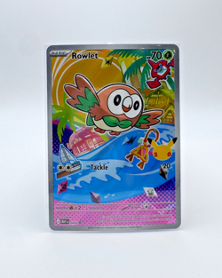 Pokemon TCG First Partner Illustration Series 1 Rowlet Litten Popplio Set - Image 5