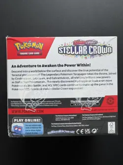 Pokemon TCG - S&V - Stellar Crown - Booster Box - 36 Packs - Read Desc. - Image 5