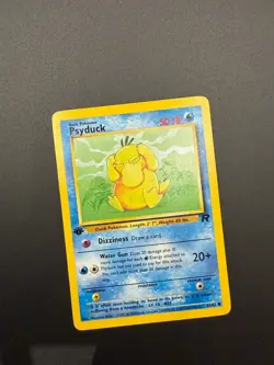 Pokemon Psyduck 1st Edition Common Team Rocket 65/82 LP - Image 1