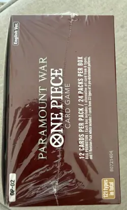 One Piece OP-02 Paramount War Booster Box English Sealed - Image 5