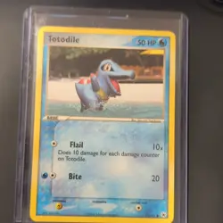 Totodile Hidden Legends 79/101 Common Basic 50HP Pokemon Card - Image 1
