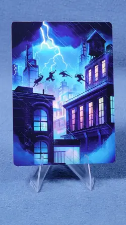 Island Art Card (37/54) 37 S Art Series: Teenage Mutant Ninja Turtles NM - Image 1