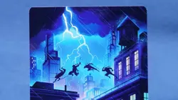 Island Art Card (37/54) 37 S Art Series: Teenage Mutant Ninja Turtles NM - Image 2